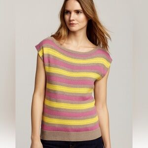 Marc by Marc Jacobs Y2K Striped Knit Top